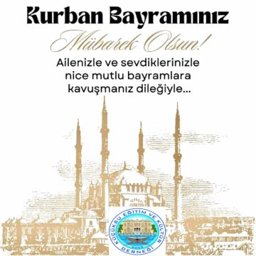 KURBAN BAYRAMINIZ MÜBAREK OLSUN